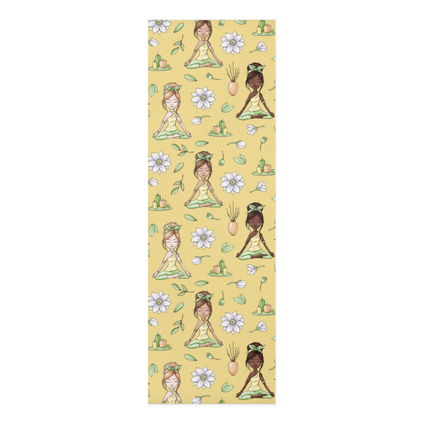 Namaste Girls Yoga Mat, yellow