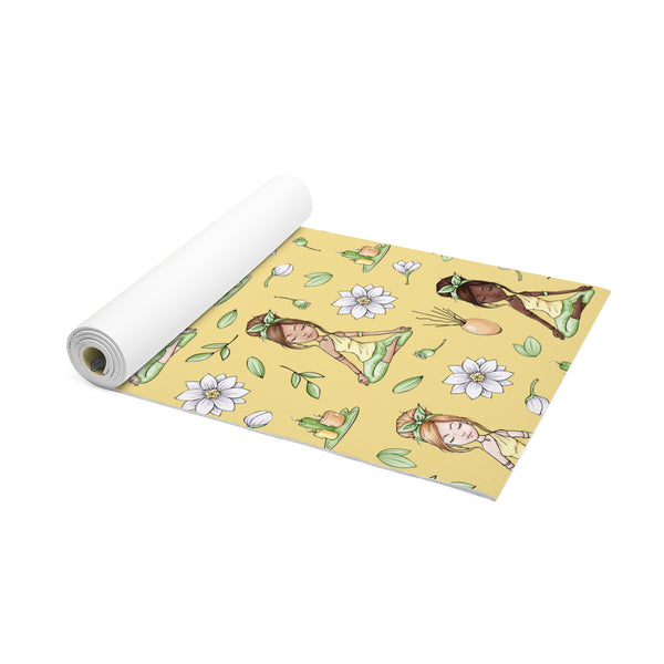 Namaste Girls Yoga Mat, yellow