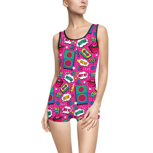 Pop Culture Women's Vintage Swimsuit