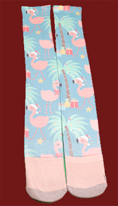 Flamingo Xmas Socks